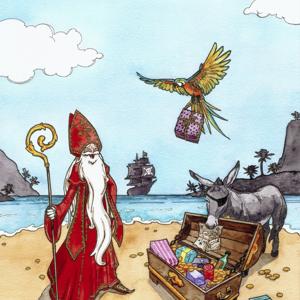 Cellofan - Saint-Nicolas chez les pirates  - illustration : Aurore Cecchinato